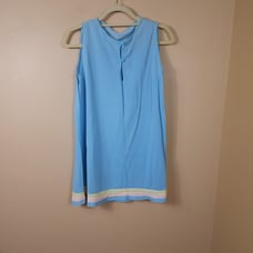 Vintage Sleeveless Mod Mini Sleep Dress Size S