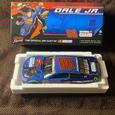Nascar Dale Earnhardt Jr National Guard Superman with Golden Ticket