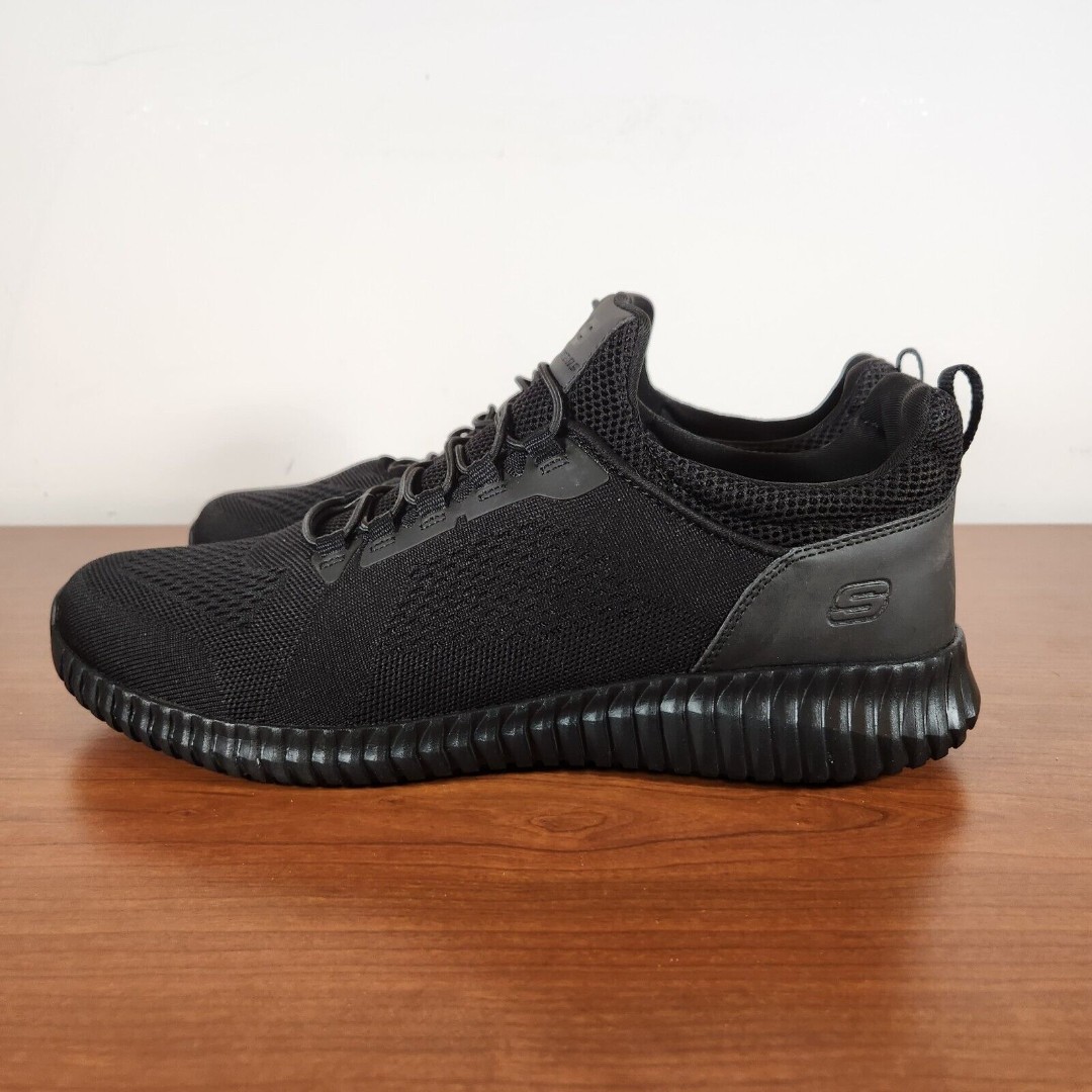 Skechers Work Slip Resistant Cessnock SR Memory Foam Slip On Sneaker Shoes 14 Skechers Work Slip Resistant Cessnock SR Memory Foam Slip On Sneaker Shoes 14