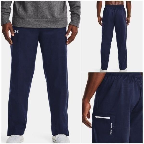 UNDER ARMOUR Men's UA Storm Team Rain/Snow Pants Navy Size XL NEW 130