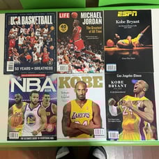 Basketball magazine lot