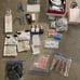 Various Nail Supplies - lamp, drills, nail art tools & polishes
