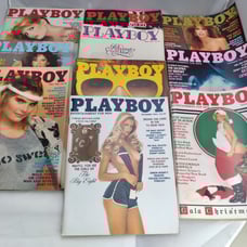 1982 Playboy Magazines Centerfolds Intac