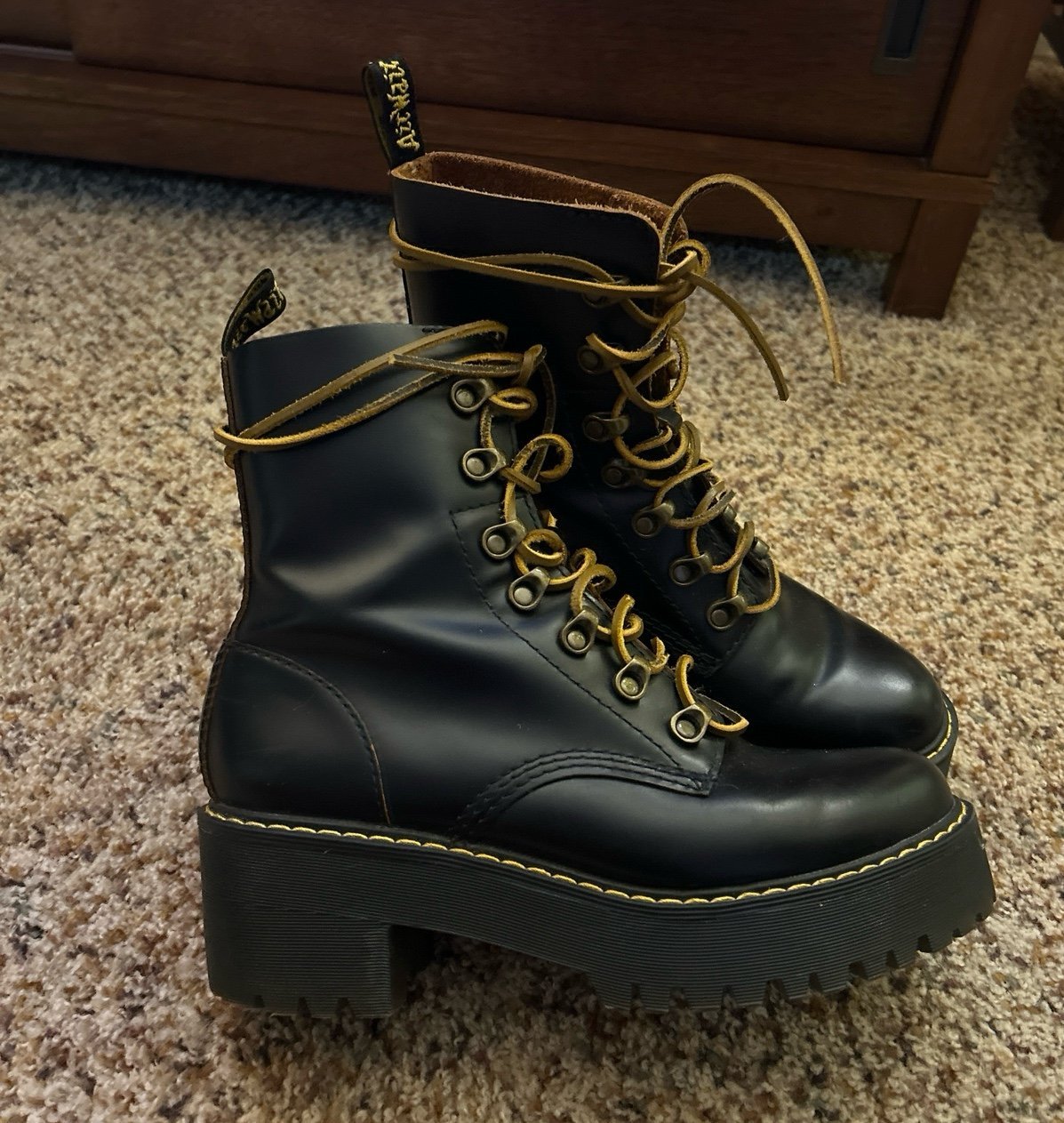 doc martens platform boots