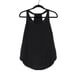 LULULEMON LIGHT WEIGHT STRECH RUNNING TANK TOP IN BLACK SZ 8