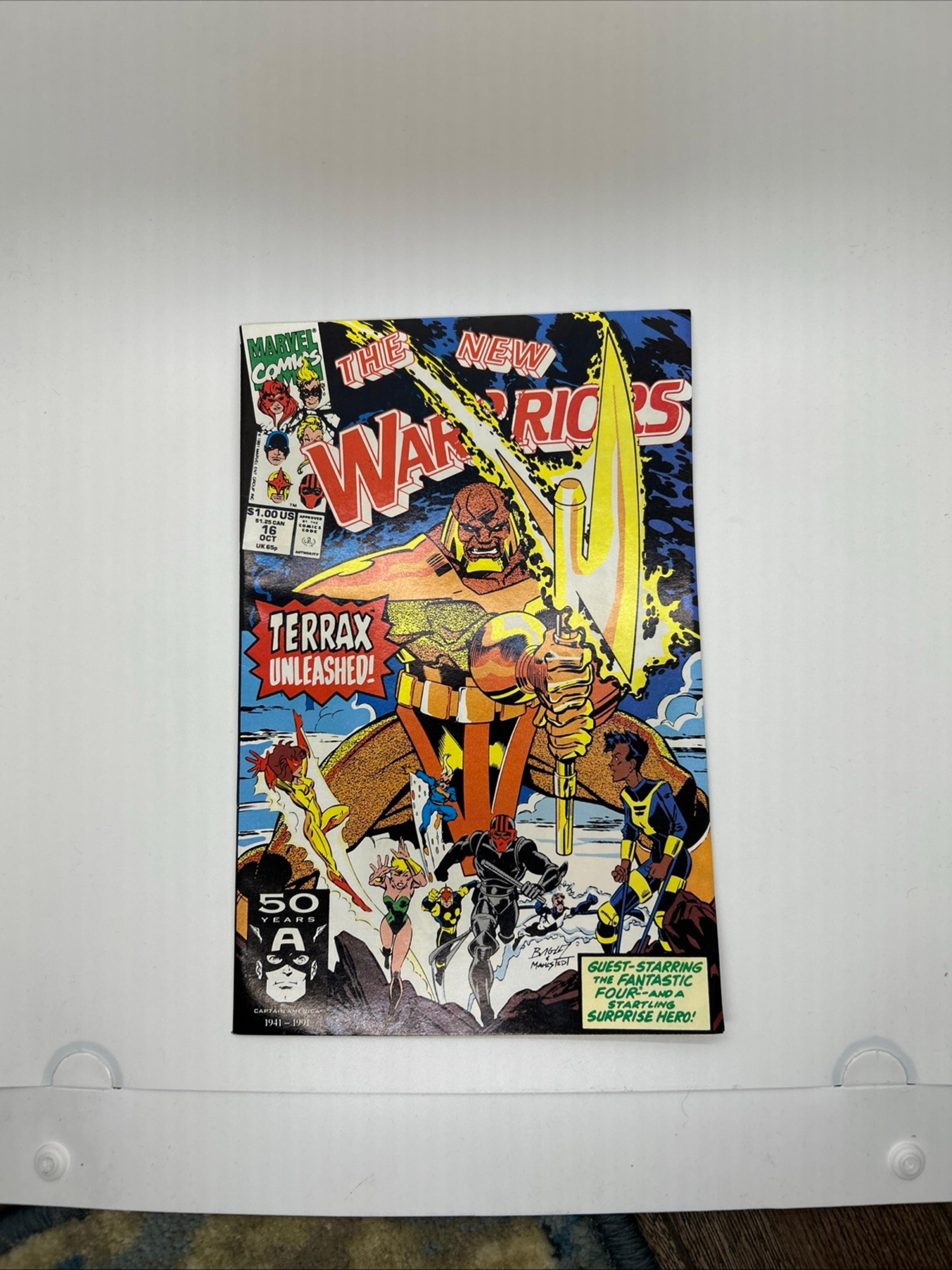 The New Warriors #16 (Marvel Comics 1991)