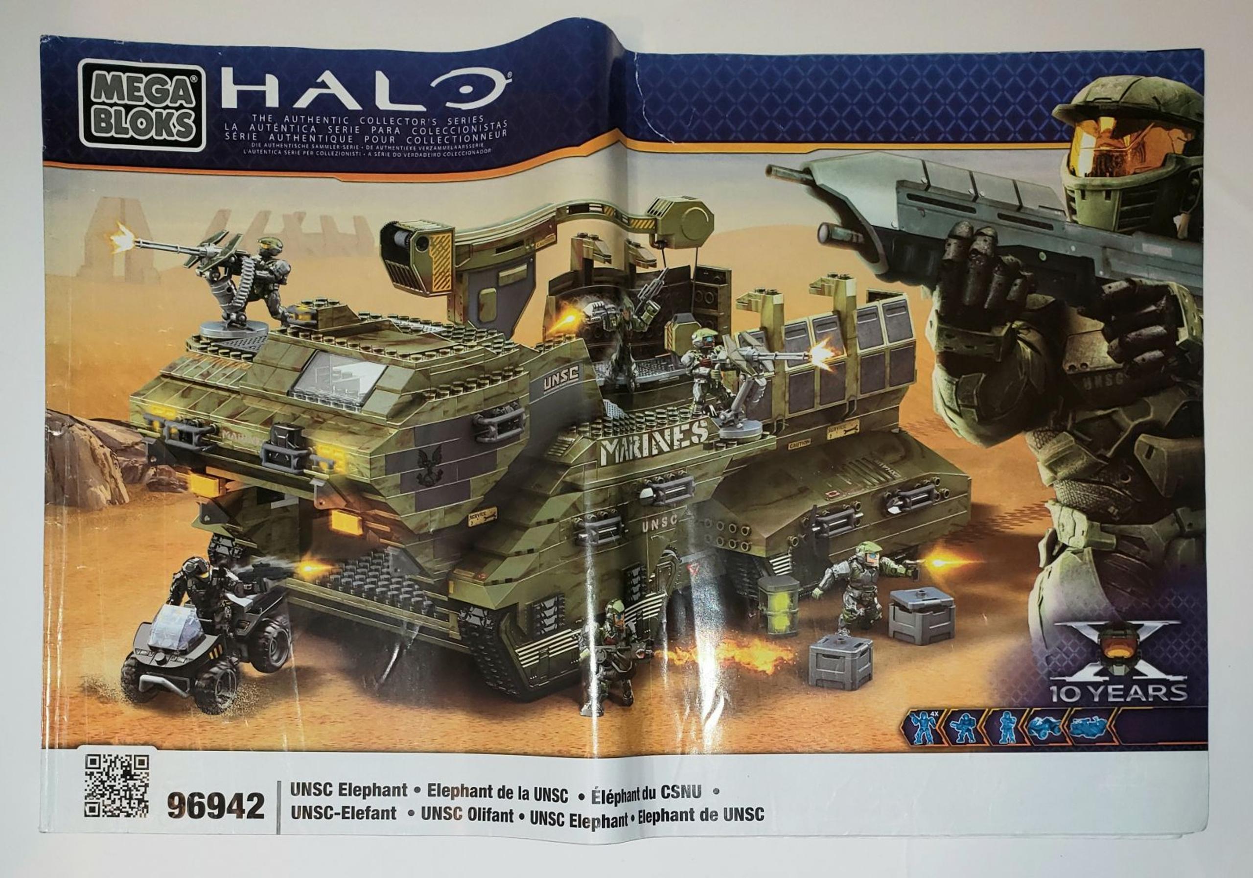 Halo 96942 instructions book