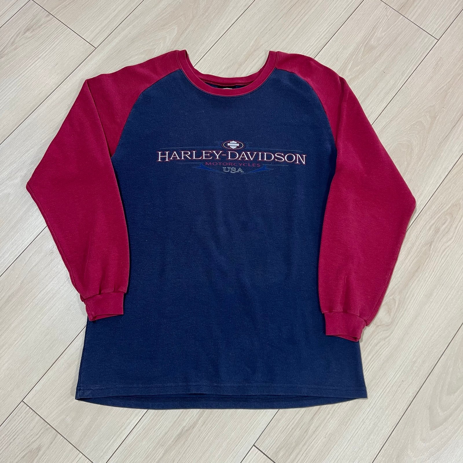 Vintage 90s Harley Davidson long sleeve shirt