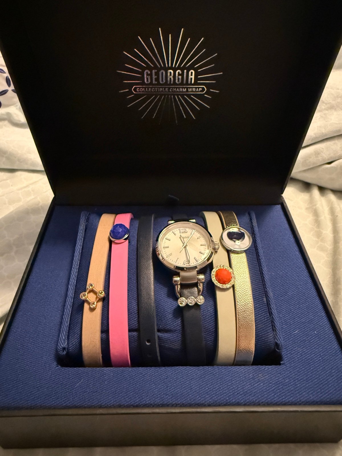 Women’s Fossil Georgia Custom Slider Set