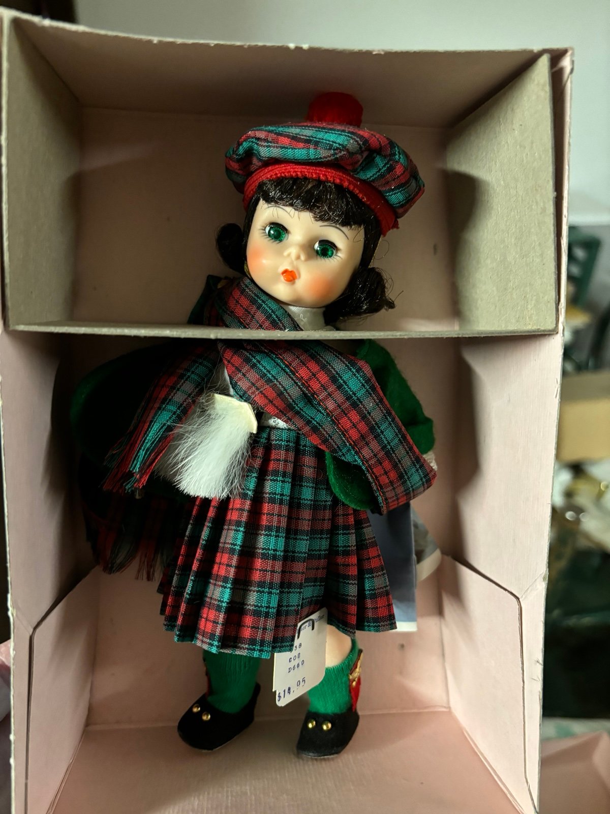 Scotland-Thin Pleats - Boxed International-8 Doll by Madame Alexander