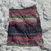 Pink yellow blue purple black stripe geometric skirt vintage y2k stretchy sequin