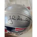 John Hannah Autographed/Signed Mini Helmet New England Patriots