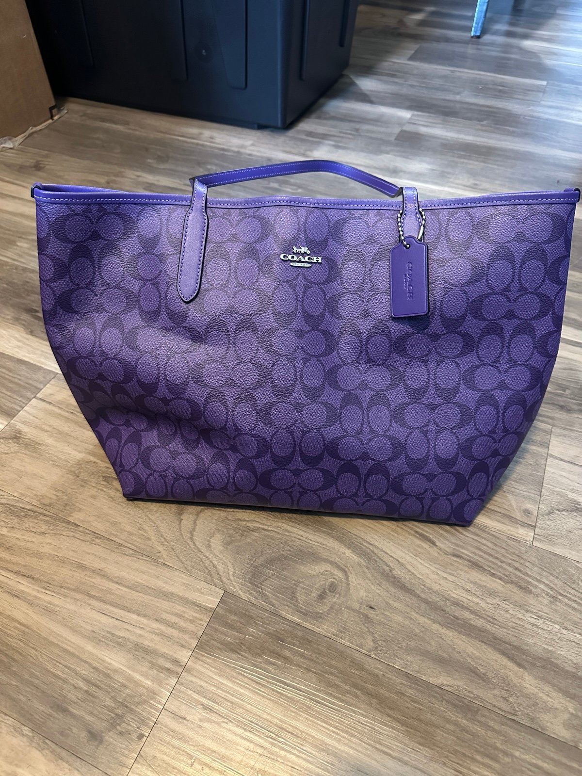 Coach Tote w/ Matching Wallet