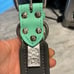Crazy Rebel Custom leather DOG COLLAR - Mint to Be / Originally 330 / Used 1x