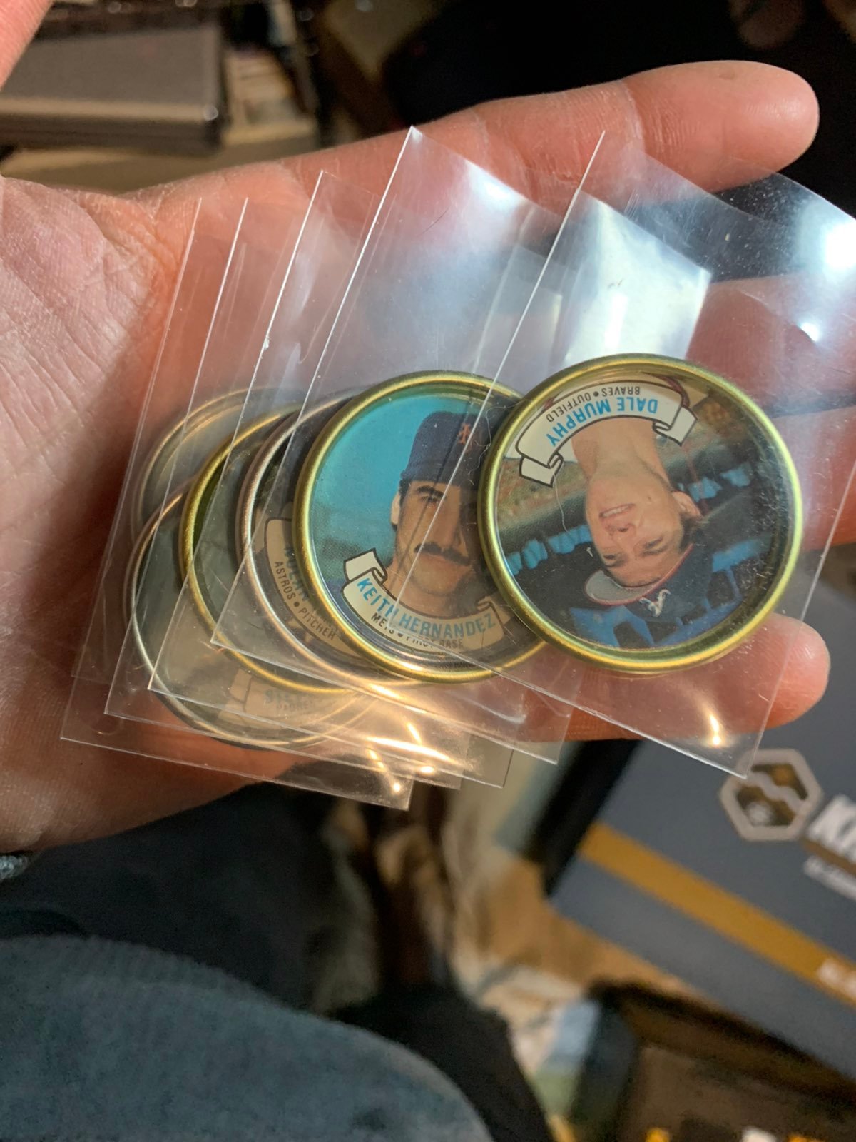 Baseball coins. 1987. Rare find.By topps