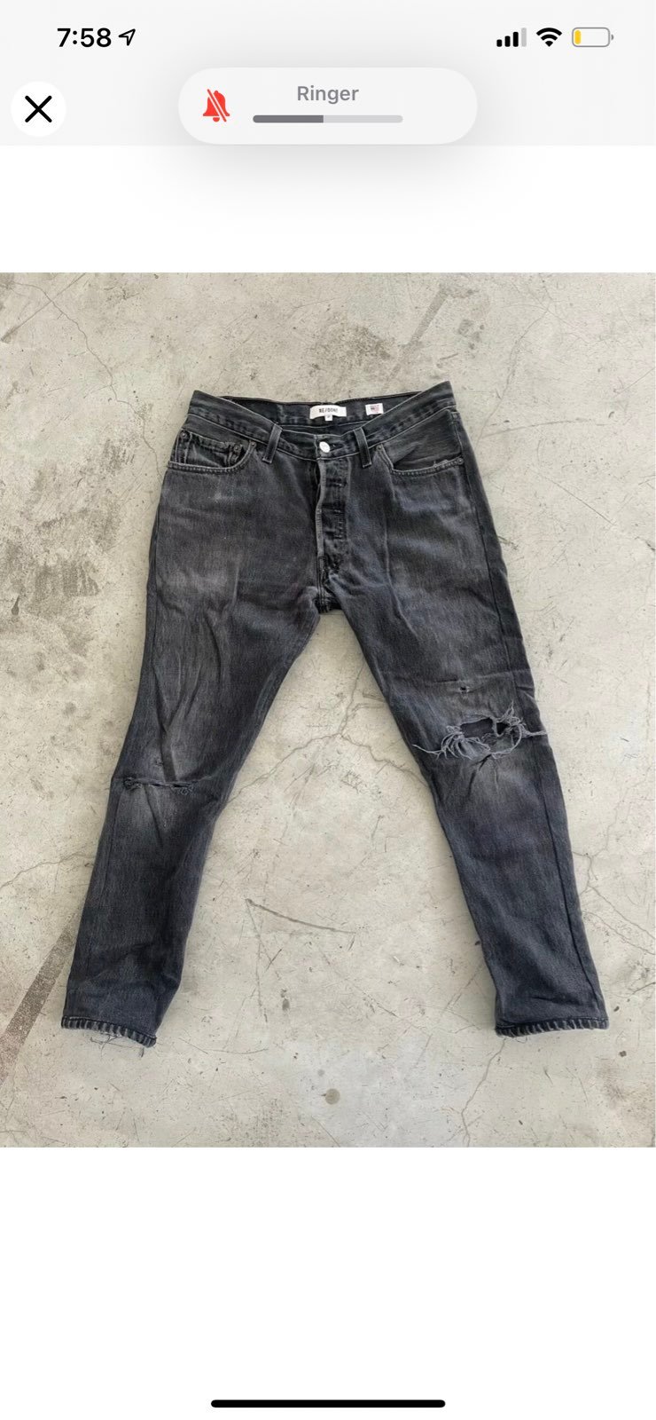 LEVI'S / REDONE JEANS