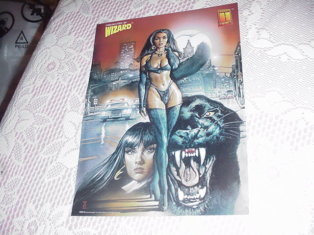 Vampirella Poster # 4 Vampirella vs Pantha Mark Texiera Harris