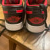 Nike Air Jordan 1 Low Red/Blk Sneakers 553560-063 size 5Y