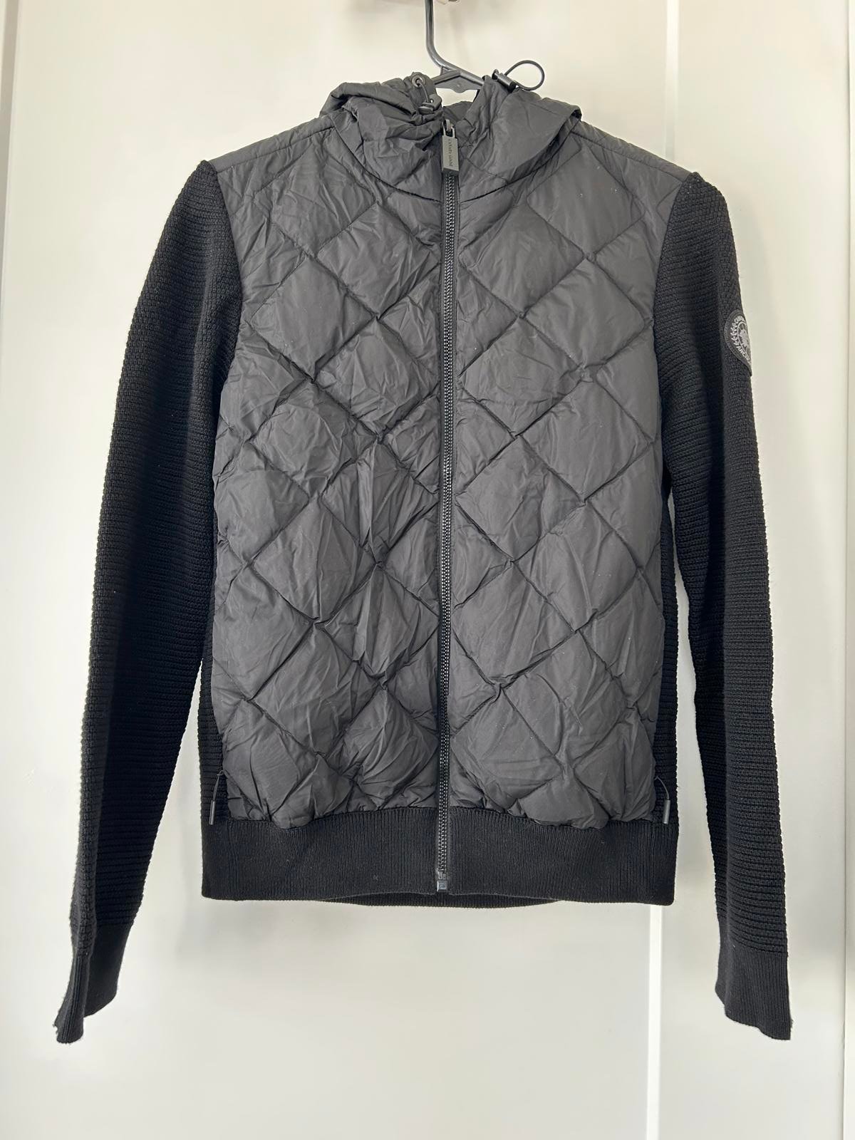 Canada Goose Hybridge Quilted Knit Hoody Sz SMALL -by Loving Kindness Everyday