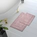 Tufted Bath Mat 2pc set (Single Ply Sh)