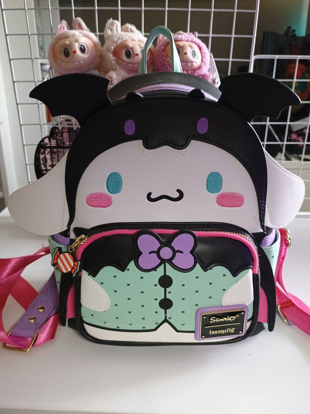 Cinnamoroll Loungefly Backpack and Wallet