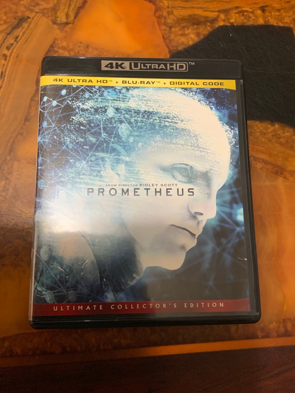 Prometheus 4k ultra hd and blu-ray