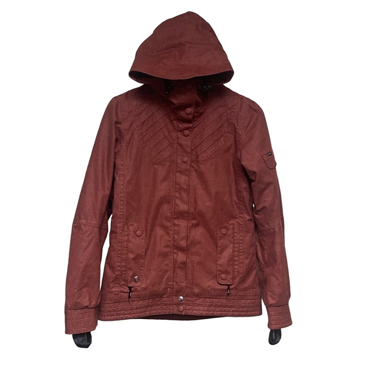 Holden Ski SnowBoard Snow Hooded Rust Women's Jacket Size Small Winter