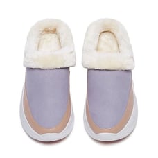 UIN Women's Mules Comfort Shoes Casual Household Slippers (LIGHT GREY PALMA VI)