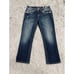 Miss Me Easy Capri Crop Jeans Sz 26 Bling Flap Pocket Crystal Embellished