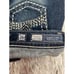 Miss Me Easy Capri Crop Jeans Sz 26 Bling Flap Pocket Crystal Embellished