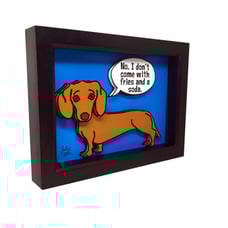 Dachshund Dog Lover 3D Art