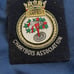 Original 1960s HMS Charybdis Association Royal Navy WW2 WWII Bullion Crest Patch