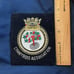 Original 1960s HMS Charybdis Association Royal Navy WW2 WWII Bullion Crest Patch