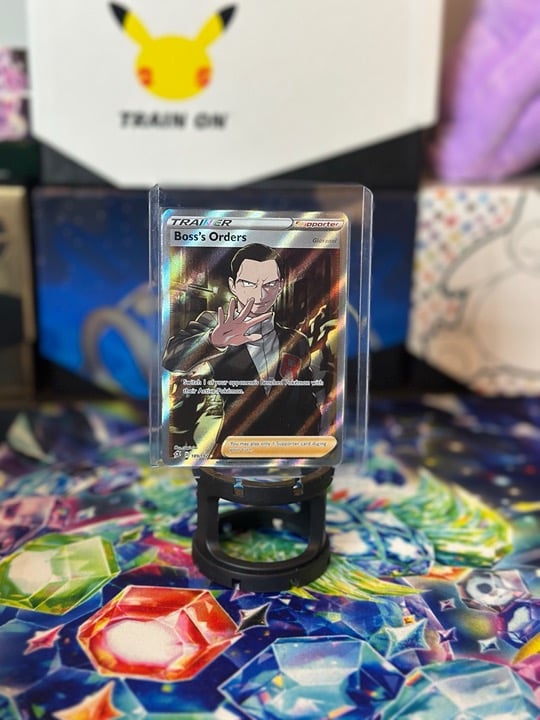 Pokemon TCG Boss's Orders (Giovanni) #189 Rebel Clash