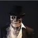 Realistic Skull Mask Scary Full Head Skeleton Headgear Creepy Halloween