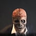 Realistic Skull Mask Scary Full Head Skeleton Headgear Creepy Halloween