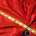 Juicy X Juicy Couture Red Lightweight Nylon Jacket Zipper Sz Medium Crop