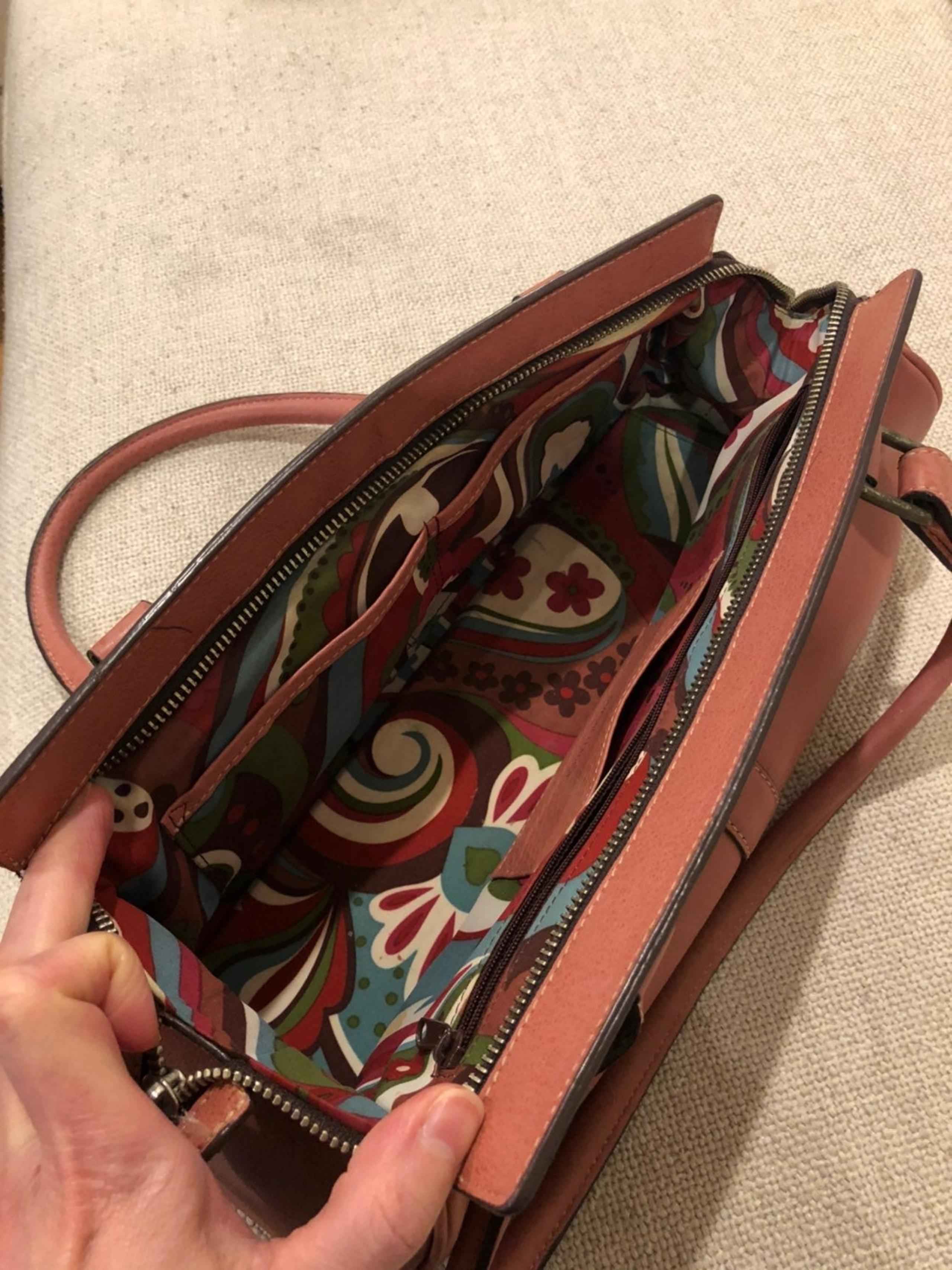 leather bag pink!