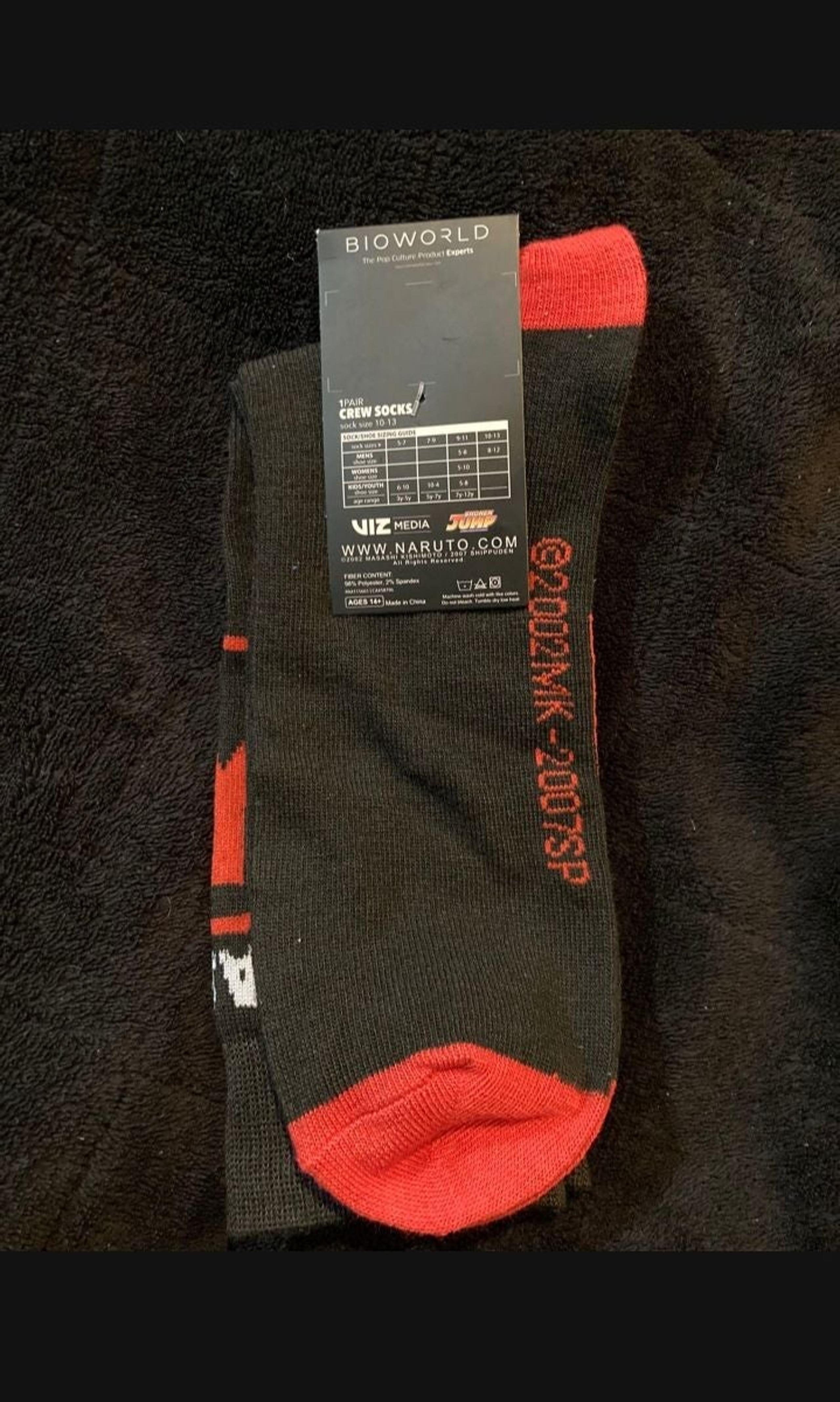 NARUTO Ninja Academy Socks