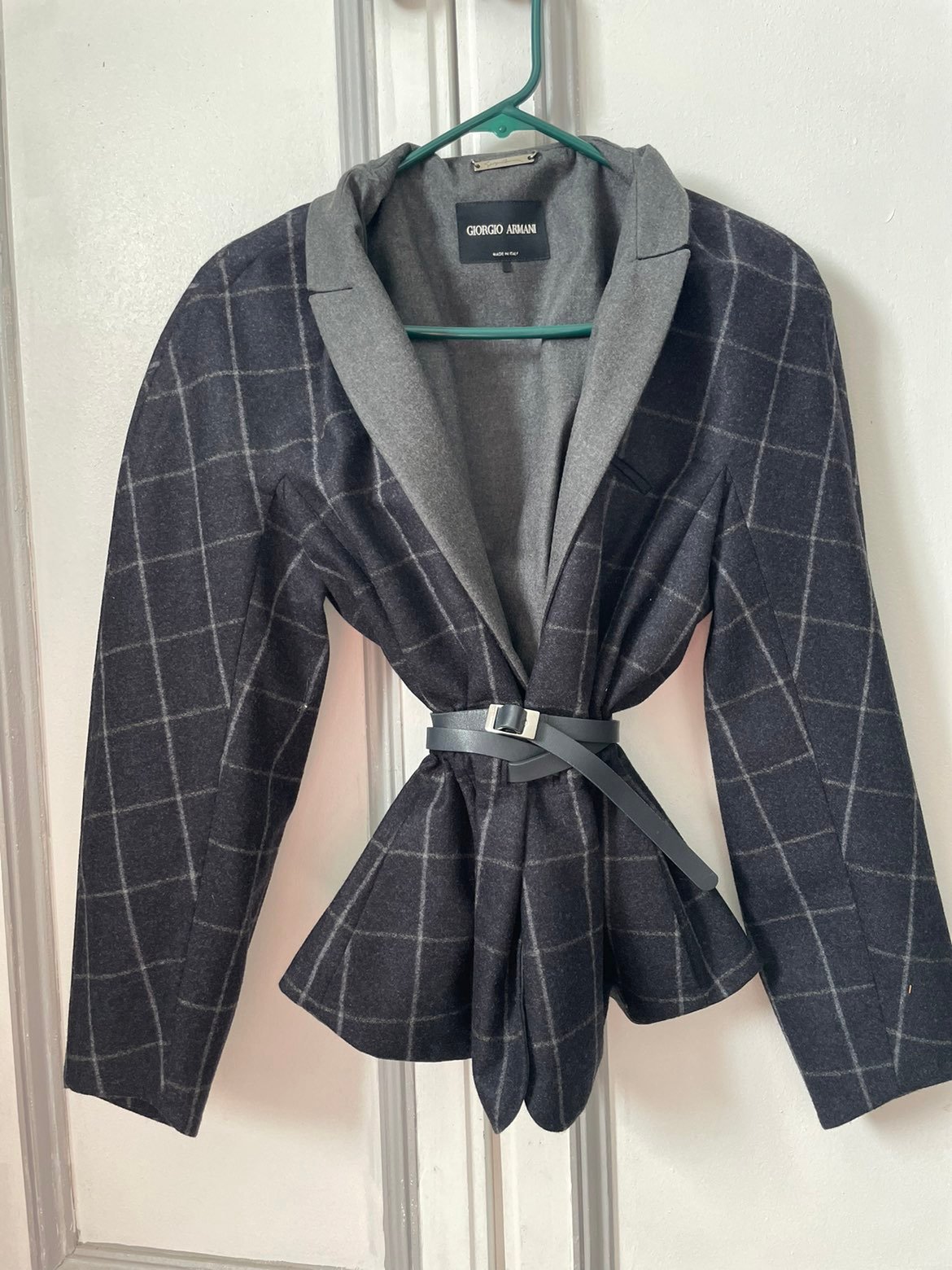 Armani Cashmere belted jacket