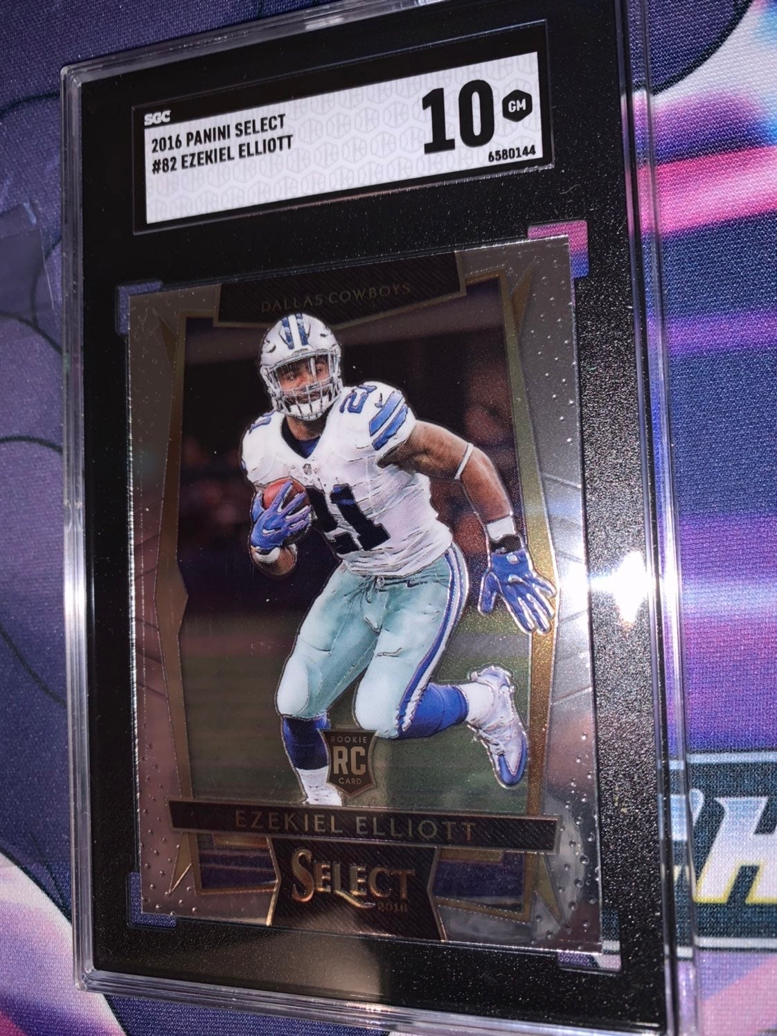 Ezekiel Elliot RC, SGC, GEM MINT 10, si