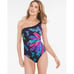 GOTTEX CONTOUR Reverie Multicolor Feather Patterned Swimsuit
