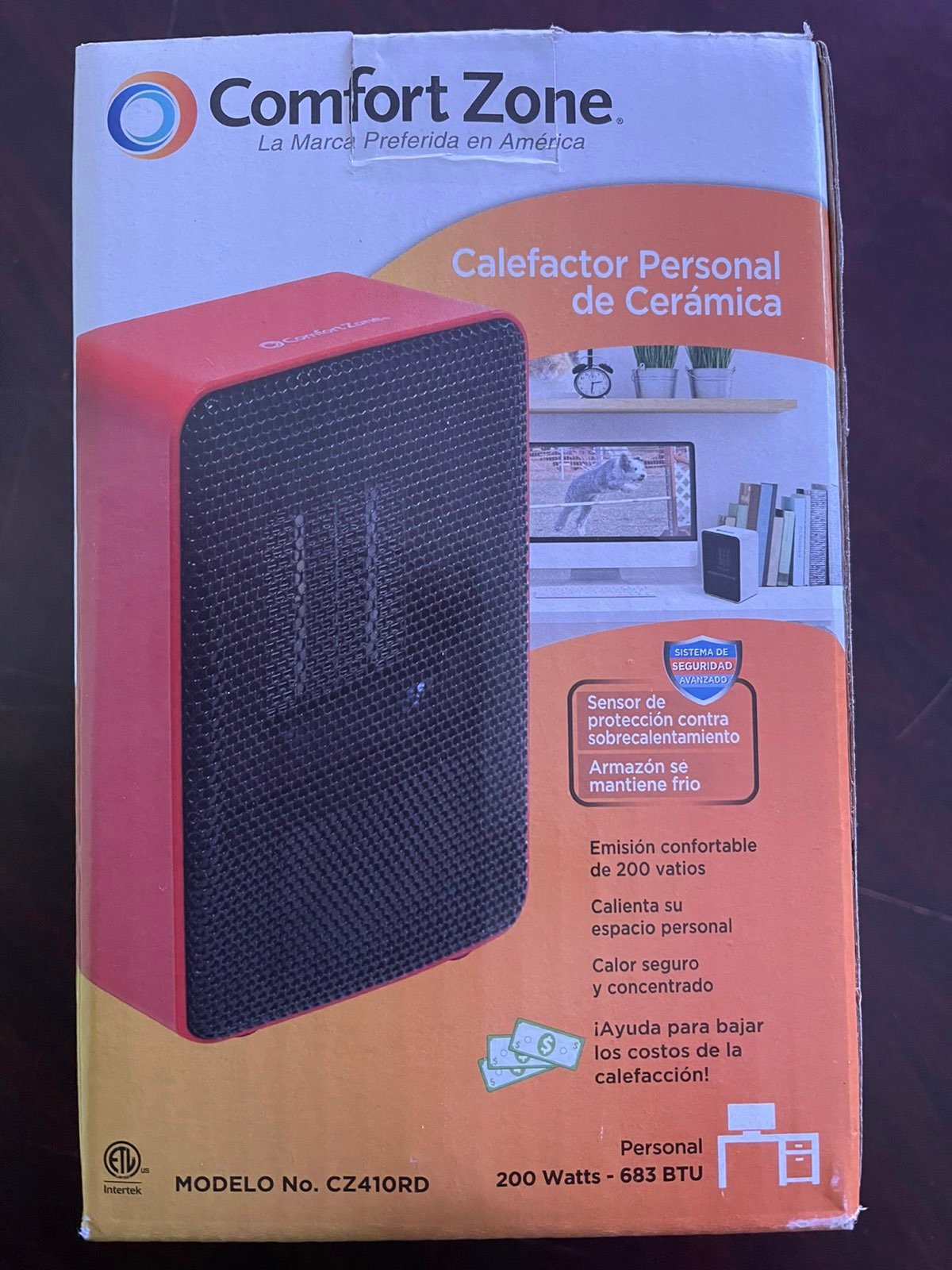 Comfort Zone Personal Heater