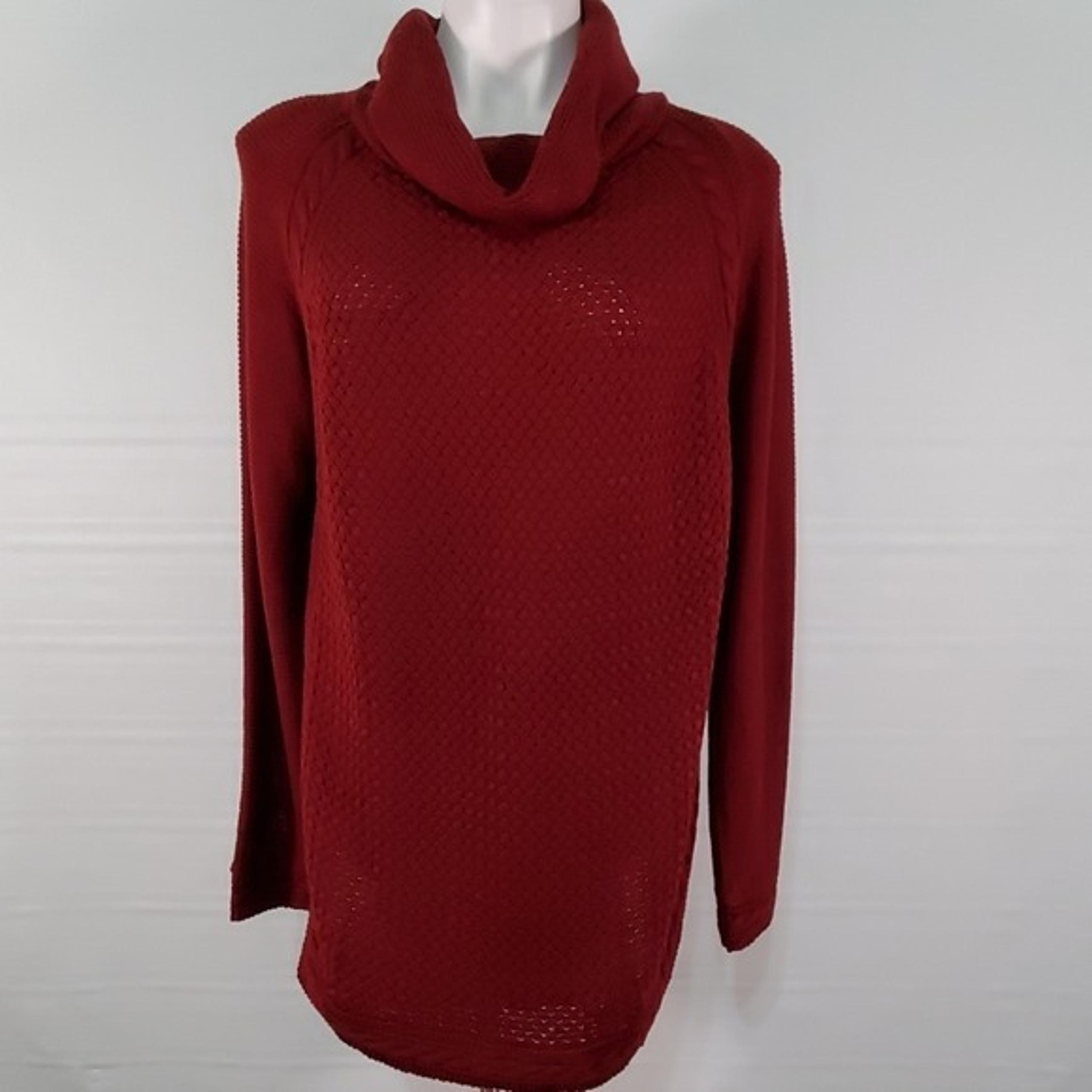 Dress barn Knit Cowl Neck  Sweater Size