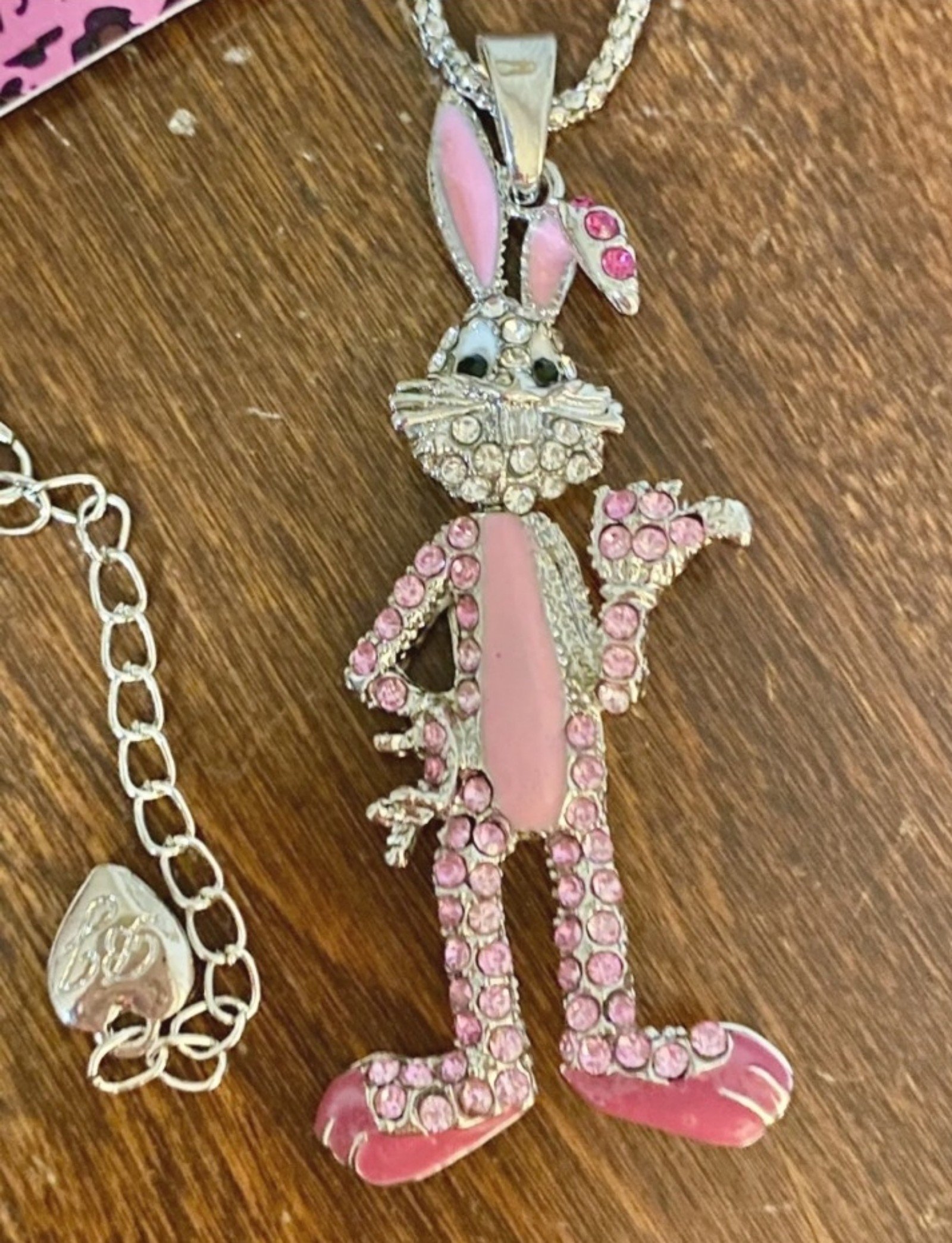 Betsey Johnson Bugs Bunny Necklace New!!