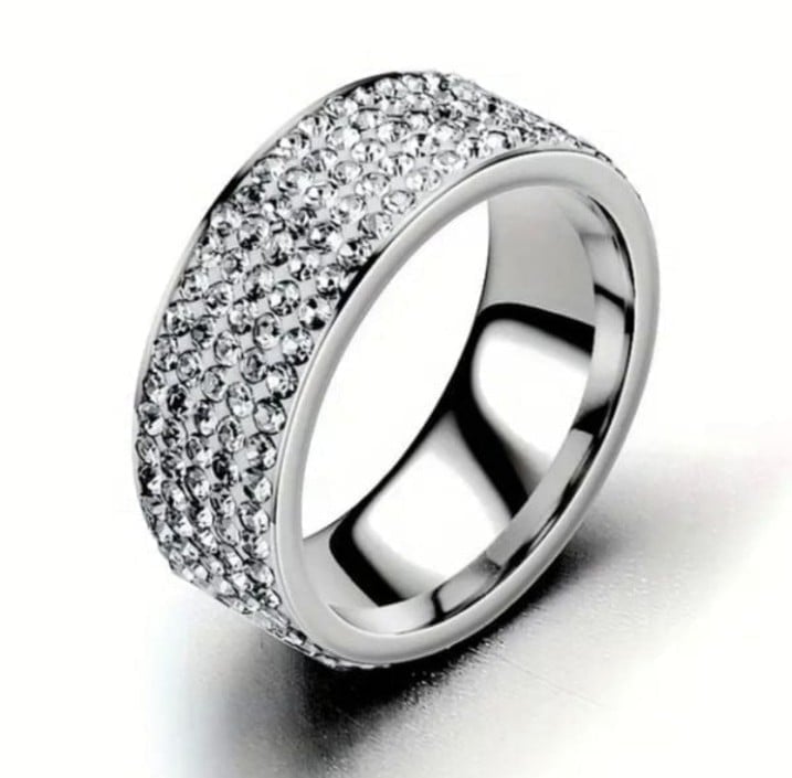 unisex wedding band ring sz 7