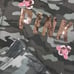 Pink L camo bling rose set