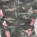 Pink L camo bling rose set