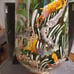Amazingly Beautiful Royo Handpainted Antique Footed Vase