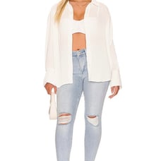 Good American Good Legs Crop NWT